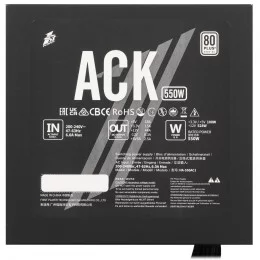 Блок питания 1STPLAYER ACK 550W Black [HA-550AC1] черный                                                                                                                                                                                                  