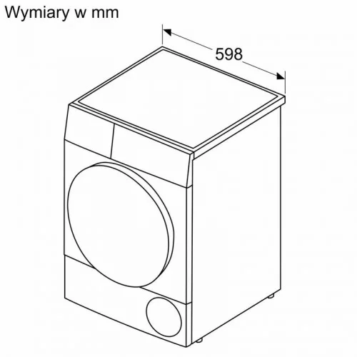 Сушильная машина с тепловым насосом Bosch WQG1417GPL 