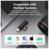 Кардридер Vention (CLKB0) USB 3.0 A+C (SD+TF) 