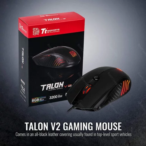 Игровая мышь Thermaltake Talon V2 Gaming Mouse (MO-TLN-WDOTBK-01) 