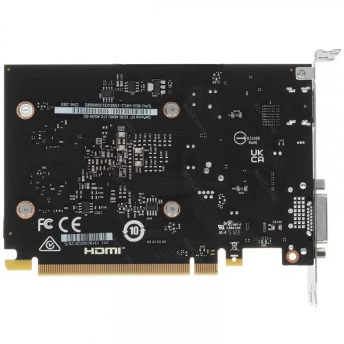 Видеокарта MSI GeForce GT 1030 AERO ITX OC (GeForce GT 1030 AERO ITX 4GD4 OC) 