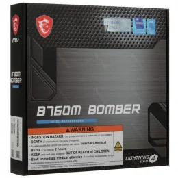 Материнская плата MSI B760M BOMBER                                                                                                                                                                                                                        