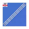 Подсветка ТВ 32” (8Led 3V 620мм 3шт) K320WD_A4 для ТВ Philips 32PHT4001/60 Telefunken TF-LED32S35T2 