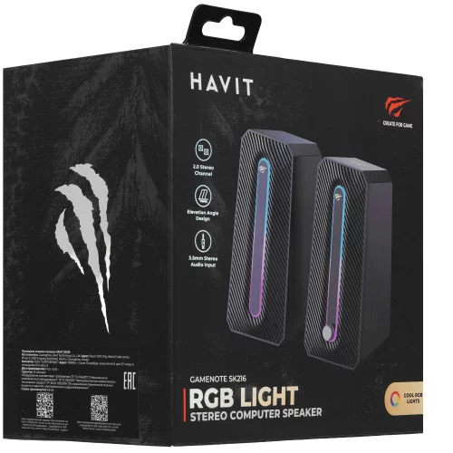 Колонки Havit SK216 черный 