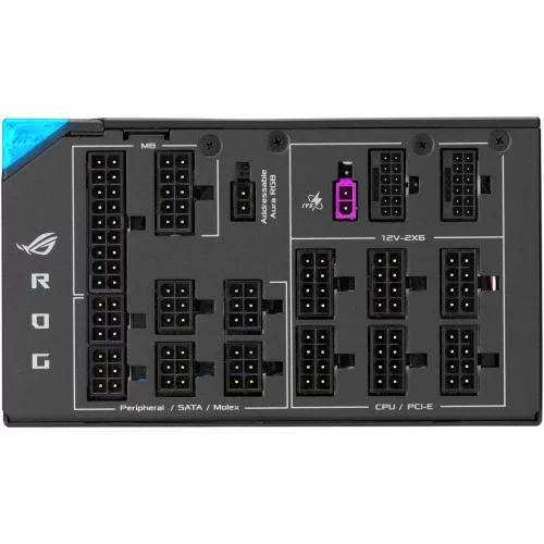 Блок питания ASUS ROG THOR 1600W Titanium III [90YE00V1-B0NA00] черный 
