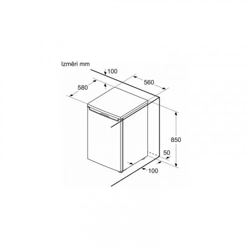 Холодильник Bosch KTR15NWEB 
