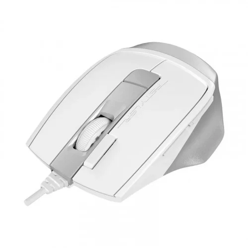 Мышь A4Tech Fstyler FM45S Air белая/серебристая 