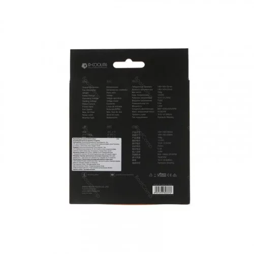 Вентилятор для корпуса ID-Cooling WF-14025-XT BLACK 140x140 