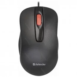 Проводная оптическая мышь Defender Point MM-756 черный                                                                                                                                                                                                    