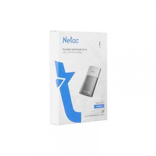 Жесткий диск SSD ext 1000Gb Netac Z9 Black NT01Z9-001T-32BK 