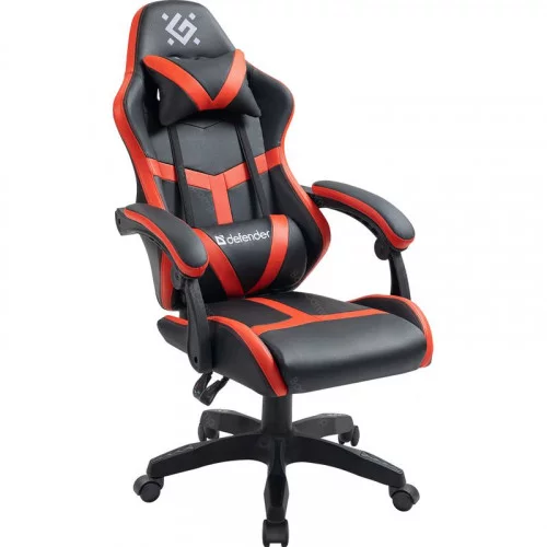 Игровое кресло Defender Synergy черный/красный 