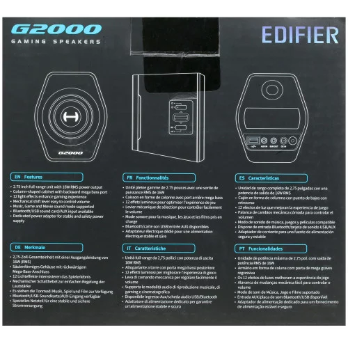 Колонки Edifier G2000 черный 