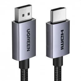 Кабель Displayport - HDMI Ugreen DP 125 (35843) 3 метра                                                                                                                                                                                                   