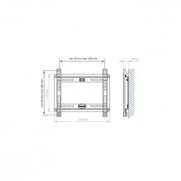 Крепление настенное для TV Kromax IDEAL-5                                                                                                                                                                                                                 