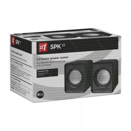 Колонки Defender 2.0 SPK-22 чёрный 