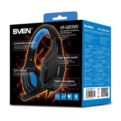 Наушники с микрофоном SVEN AP-G851MV 