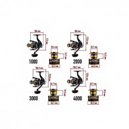 Катушка SibBear Black Bear 2000 5п                                                                                                                                                                                                                        