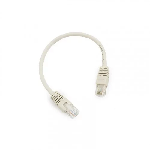 Патч-корд Gembird 0.25м. Cat 6, PP6U-0.25M серый 