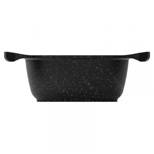 Кастрюля с крышкой DOMOLETTI Black Marble KETG20 2,6L 