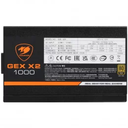 Блок питания Cougar GEX X2 1000 1000W [GEX X2 1000] черный                                                                                                                                                                                                