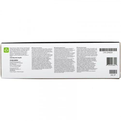 Картридж HP CLJ M252/252N/252DN/252DW/277n/277DW № 201X, CF402X, Y 