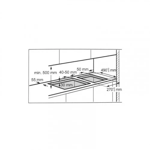 Поверхность электрическая Electrolux LHR3233CK 