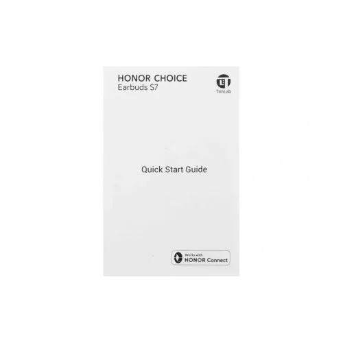 Беспроводные наушники Honor Choice Earbuds S7 Белый (5504ABTK) 
