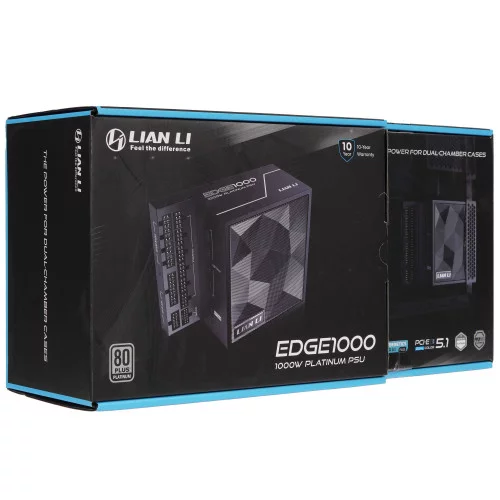 Блок питания LIAN LI EDGE 1000W [G9P.EG1000.BE00.RU] черный 