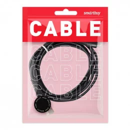 Кабель Smartbuy iK-520n-2 ”карбон” USB-8pin Черный <2м/2А>                                                                                                                                                                                                