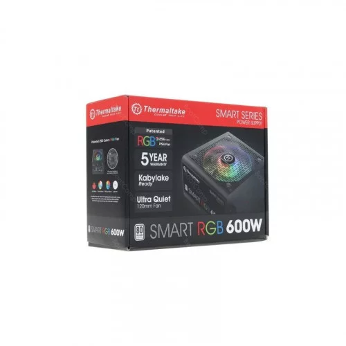 Блок питания Thermaltake Smart RGB 600W (PS-SPR-0600NHSAWE-1) 