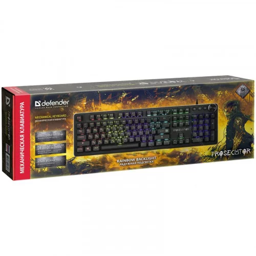 Клавиатура игровая Defender Prosecuort GK-370L 
