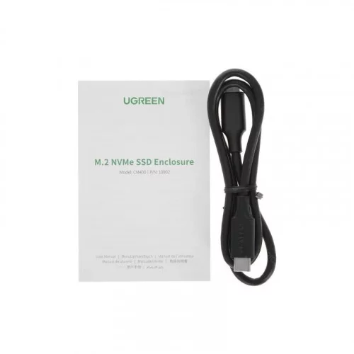 Внешний бокс для SSD M2 Ugreen CM400 (10902) 