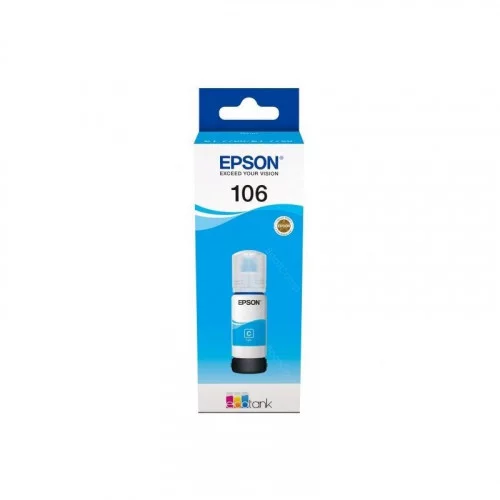 Контейнер Epson C13T00R240 с голубыми водорастворимыми чернилами для L7160/7180 