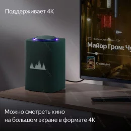 Умная колонка Яндекс.Станция Max Zigbee YNDX-00053Z (green)                                                                                                                                                                                               