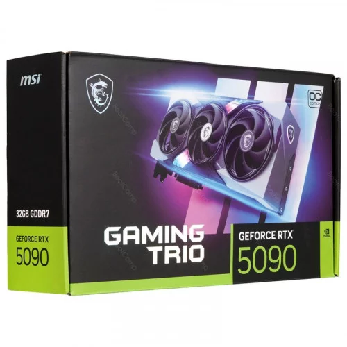 Видеокарта MSI GeForce RTX 5090 GAMING TRIO OC (RTX 5090 32G GAMING TRIO OC) 