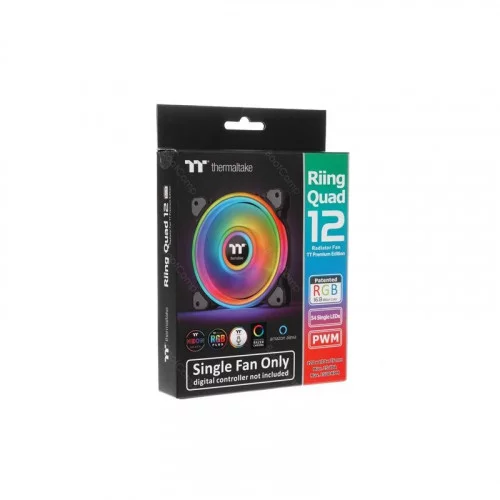 Кулер Thermaltake для корпуса Riing Quad 12 RGB (CL-F088-PL12SW-C) 