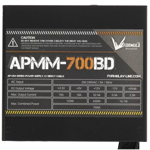 Блок питания Formula APMM-700BD [APMM-700BD] черный 