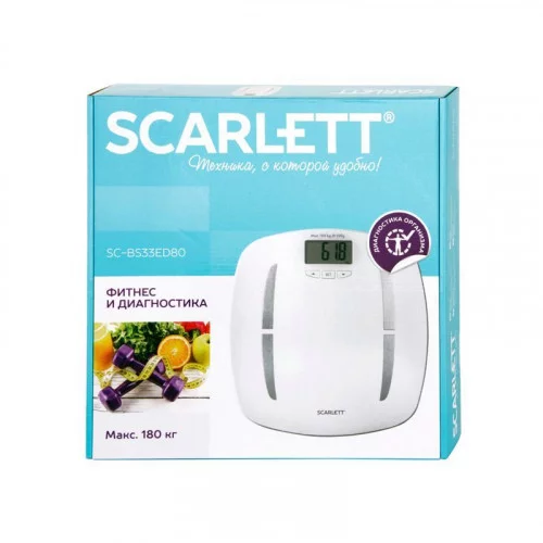 Весы напольные SCARLETT SC-BS33ED80 
