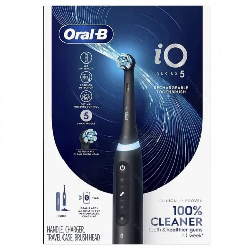 Зубная щетка электрическая Braun Oral-B iO 5 Matte Black 