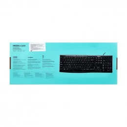 Клавиатура Logitech MEDIA KEYBOARD K200                                                                                                                                                                                                                   