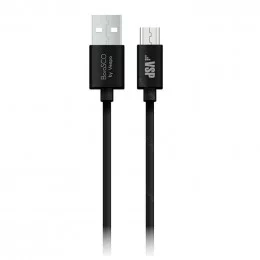 Кабель Borasco micro-USB - USB 1 метр черный                                                                                                                                                                                                              