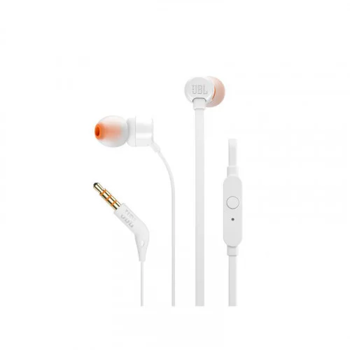 Наушники с микрофоном JBL T110 белый 