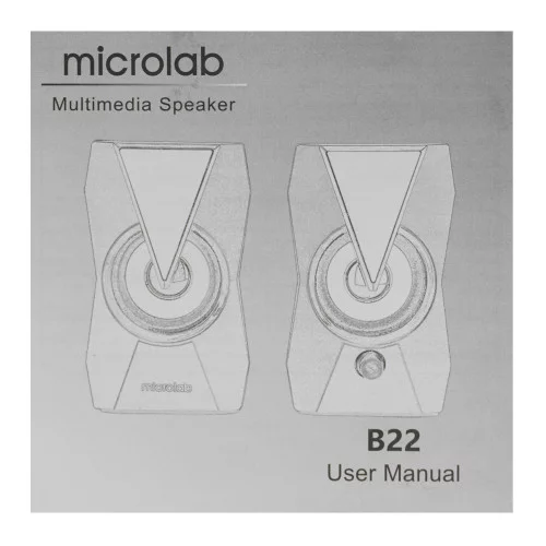Колонки Microlab B22 черный 