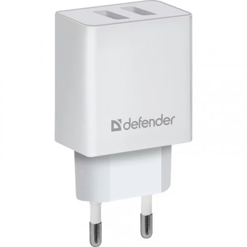 Сетевое зарядное устройство Defender UPA-22 белый 83580 