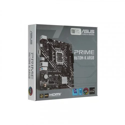 Материнская плата ASUS PRIME H610M-K ARGB 