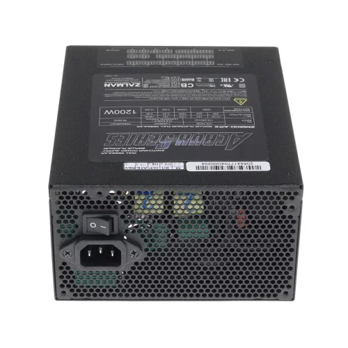 Блок питания ZALMAN ARX 1200W [ZM1200-ARX] черный 