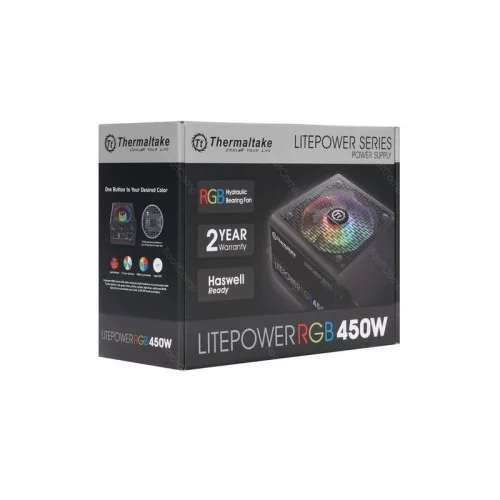 Блок питания Thermaltake Litepower RGB 450W (LTP-450AL2NK) 