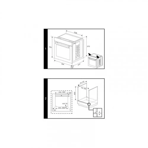 Духовой шкаф Indesit IFE 2630 IX 