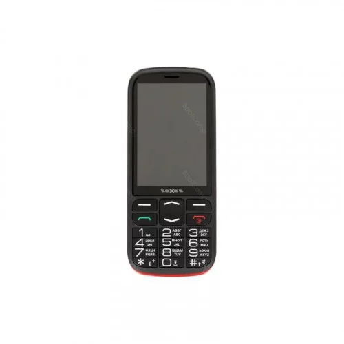 Телефон мобильный teXet TM-B409 чёрно-красный 