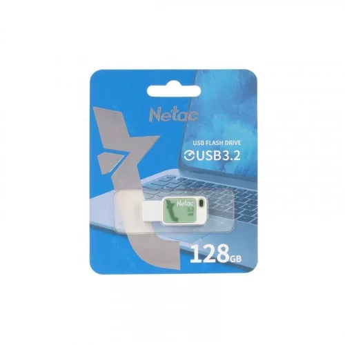 Память USB3.2 Flash Drive 128Gb Netac UA31 [NT03UA31N-128G-32GN] 